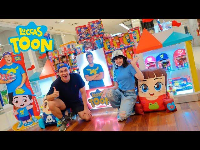 LUCCAS E GI VISITARAM A LOJA DA LUCCAS TOON NO SHOPPING - Parte 1