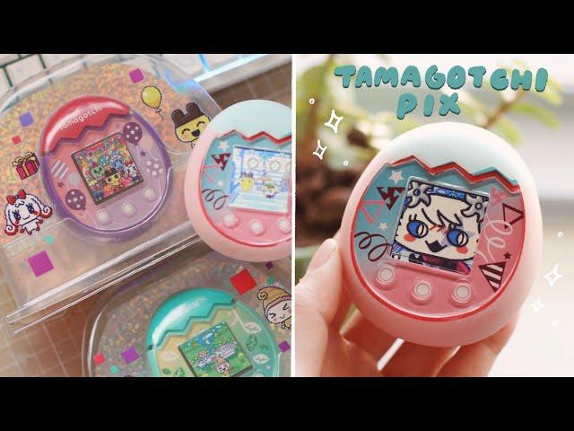 TAMAGOTCHI PIX PARTY  UNBOXING / PLAYTHROUGH / REVIEW