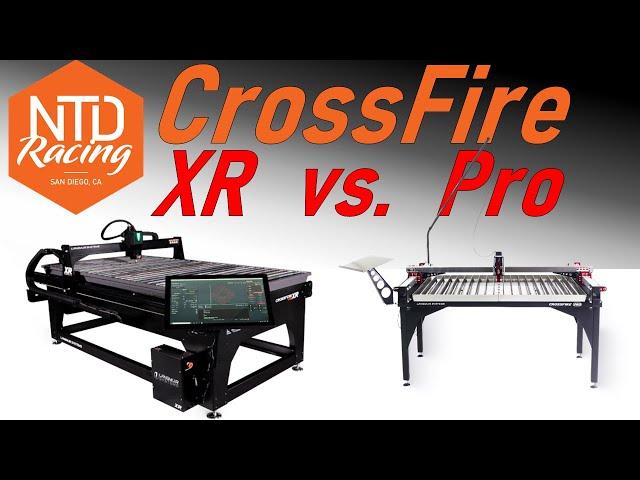 CrossFire XR vs Pro - Langmuir System's tables compared side by side.