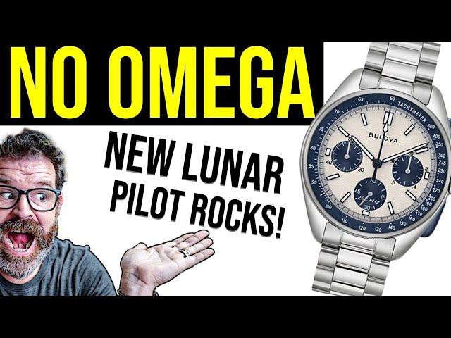 Bulova Lunar Pilot Destroys Omega Speedmaster at 1/10th the Price???? No... but it still rocks