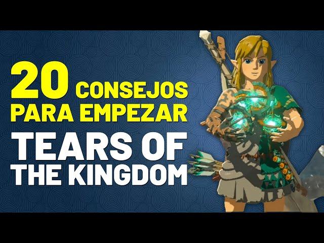 ZELDA TEARS OF THE KINGDOM, 20 CONSEJOS Y TRUCOS que necesitas saber