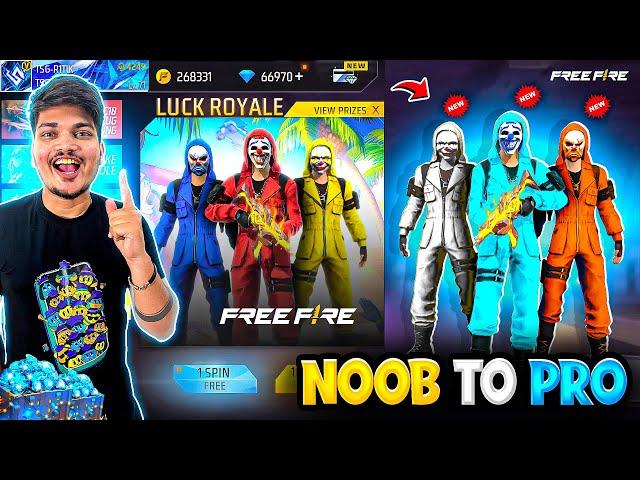 Free Fire Criminal Royale All Criminals In One Spin Best Noob To Pro -Garena Free Fire