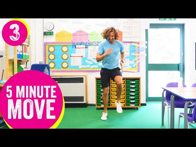 5 Minute Move | Kids Workout 3 | The Body Coach TV