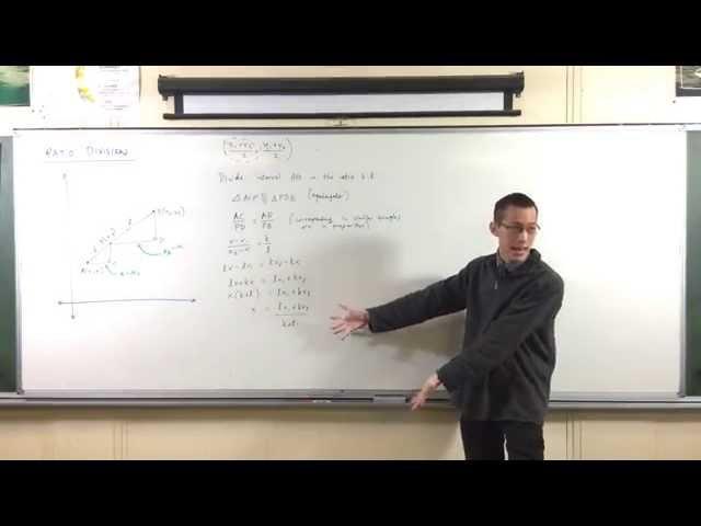 Internal Ratio Division: Deriving the Formula