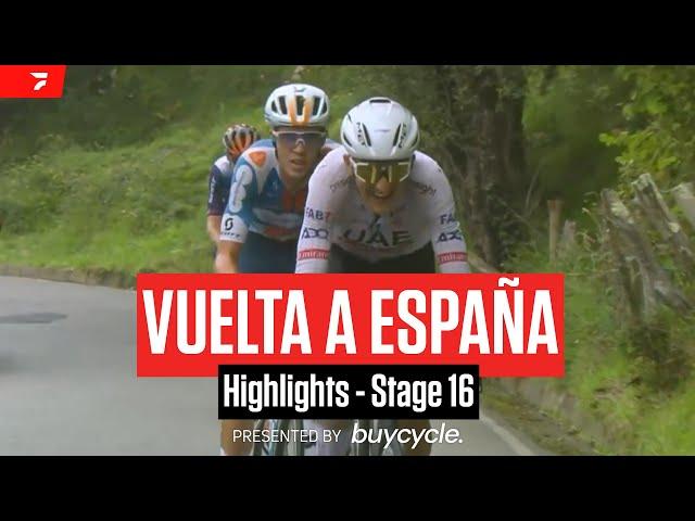 Vuelta a España 2024 Stage 16 Highlights