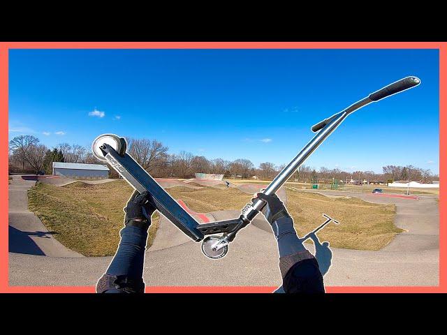 THIS SKATEPARK HAS A RACE PUMP TRACK!!!!