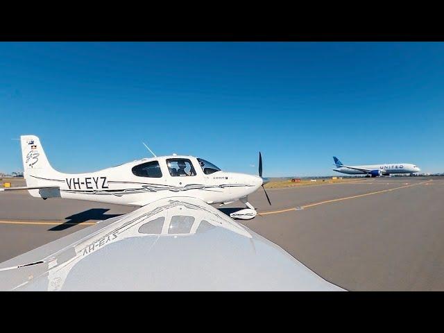 FLYING WITH THE BIG JETS at Sydney Airport