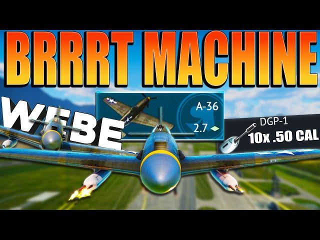 A-36 APACHE: .50 Cal GO BRRRT ft. @WeBeStronk​