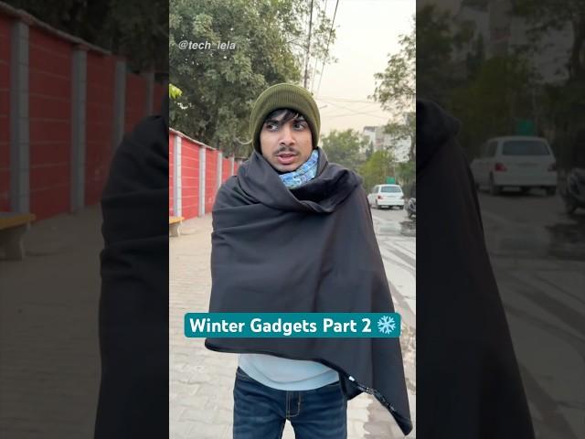 Winter Gadgets Part 2 ️ #amazonfinds #tech  #gadgets