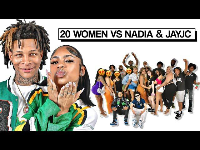 20 WOMEN VS 2 INFLUENCERS: NADIA & JAYC