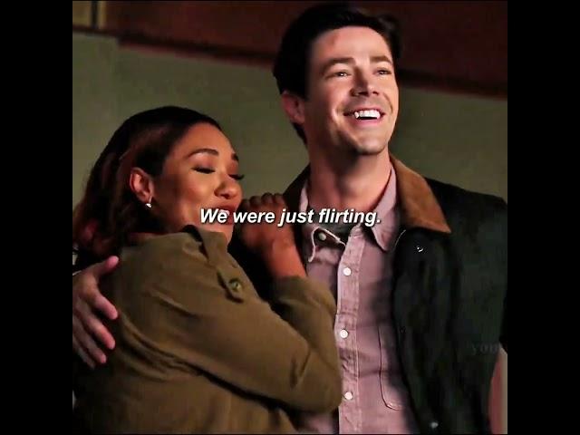 Grant & Candice bloopers are always funny #theflash #barryallen #iriswest #theflashedit #westallen