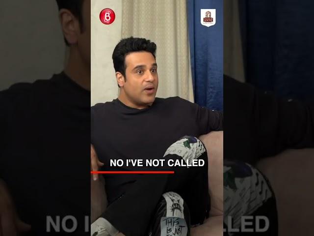 Krushna Abhishek talks about fall out with uncle Govinda: Haven't called him yet. #shorts