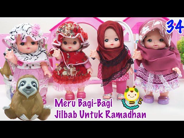 Eps.34 Meru Bagi-Bagi Jilbab Untuk Ramadhan / Mell chan / Ramadhan Mellchan  / Gwynnabillz TV