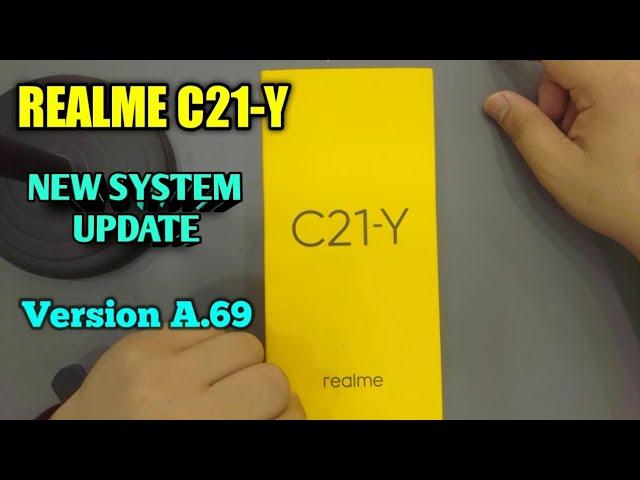 REALME C21-Y||How to update system version||step by step tutorial