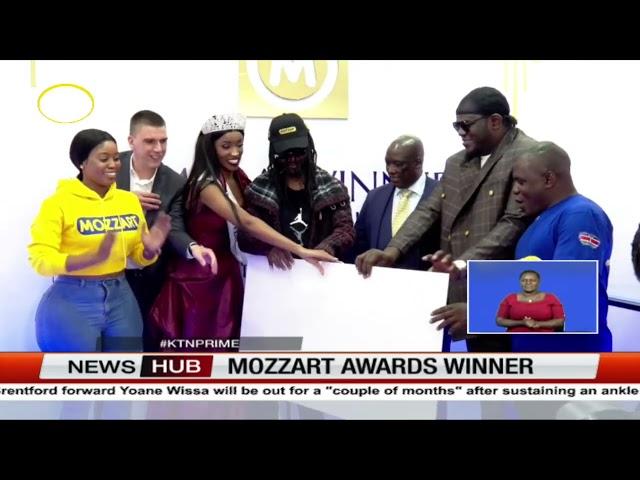 The Mozzart bet winner gets awarded