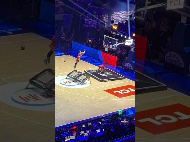 Dunking Devils Halftime Show. #fiba2023 #fibabasketballworldcup #fibawc