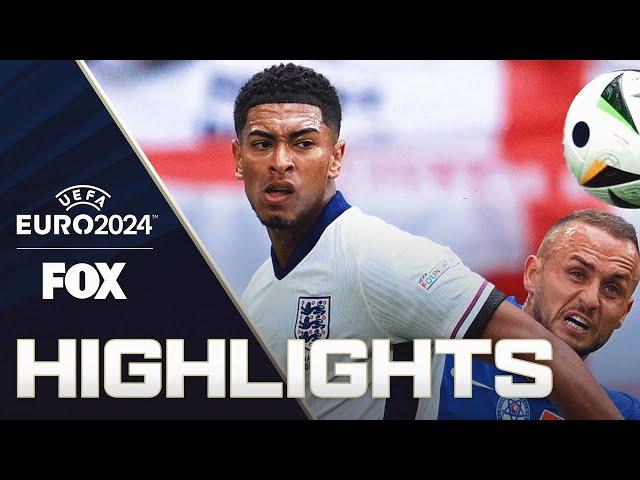 England vs. Slovakia Highlights | UEFA Euro 2024 | Round of 16