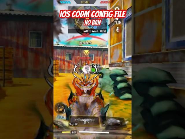 ios codm config file no ban | codm config for ios #codmobile #callofdutymobile  #codmconfig #codm