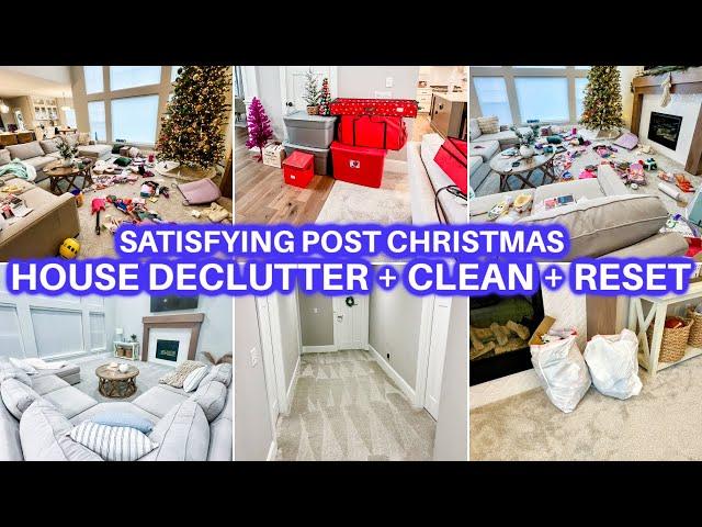 ALL DAY HOUSE DECLUTTER + CLEAN WITH ME | CLEANING MOTIVATION | NEW YEAR RESET | JAMIE'S JOURNEY