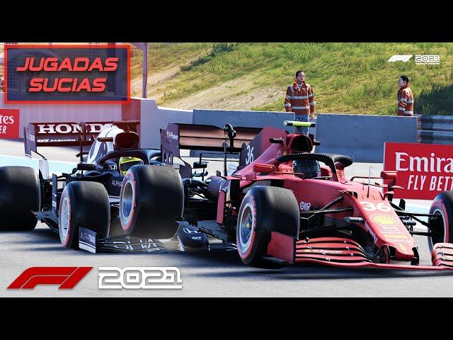 LAS JUGADAS MAS SUCIAS | F1 2021 Online