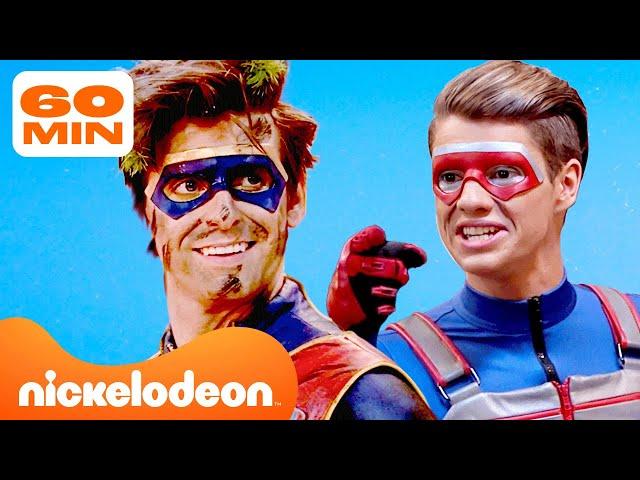 Henry Danger | Capitão Man Piorando os Problemas por uma Hora  | Nickelodeon em Português