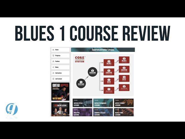 Review of the Guitar Tricks Blues Style 1 Course #guitarlessons #onlineguitarlessons #guitartricks