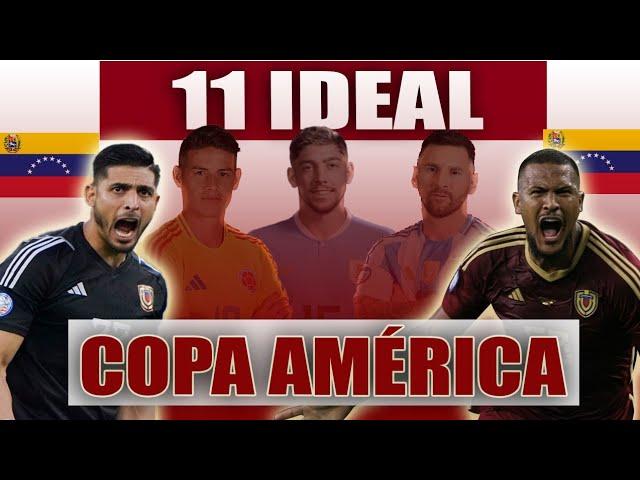 DOS VENEZOLANOS EN EL 11 IDEAL DE LA COPA AMÉRICA