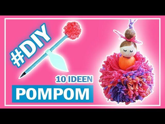 10 schnelle + einfache POMPOM DIY`S | selber machen | mirisplace