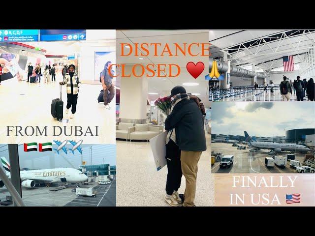 REUNITING WITH MY FIANCÉ IN AMERICA  ️ FINALLY DISTANCE CLOSED