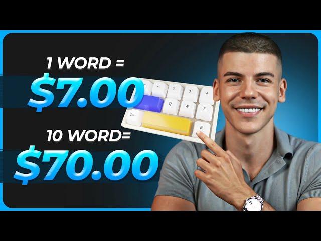 Earn $7.00 Per Word You Type (Make Money Online 2024)