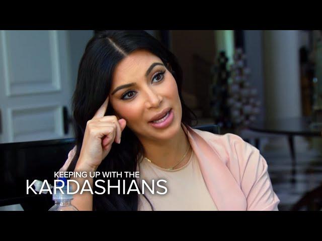 KUWTK | Kim K. Drops Baby Bombshell on Kris Jenner | E!