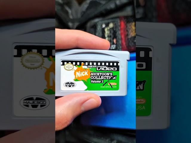 Movies on the Game Boy Advance? #gba #gameboy #nintendo #retrogaming #gameboyadvance