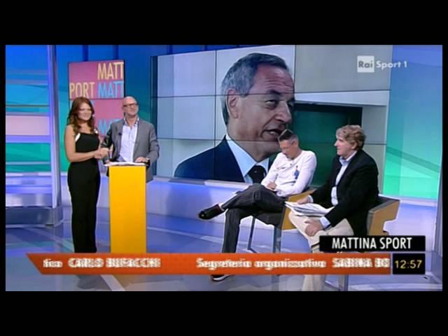 25-09-2012: Le parole di Carlo Magri su Raisport