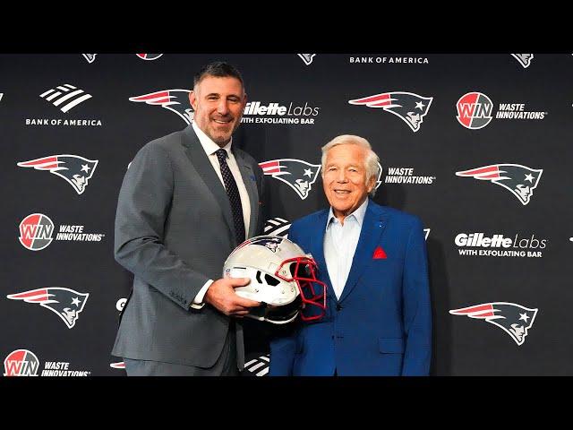 LIVE: Mike Vrabel Introductory Press Conference, 12 PM