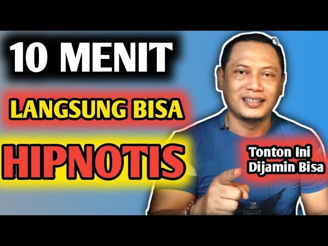  Belajar HIPNOTIS LANGSUNG BISA Hanya 10 Menit Saja