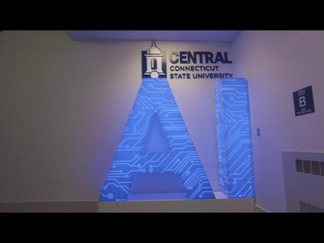 The Future Awaits at Central's New AI Corridor - Central Connecticut State University