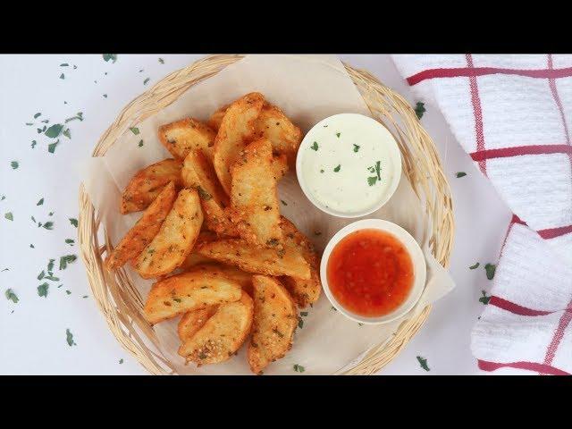 রেস্টুরেন্ট স্টাইল পটেটো ওয়েজেস | Crispy Potato Wedges | Fried Potato Wedges | Potato Wedges Bangla