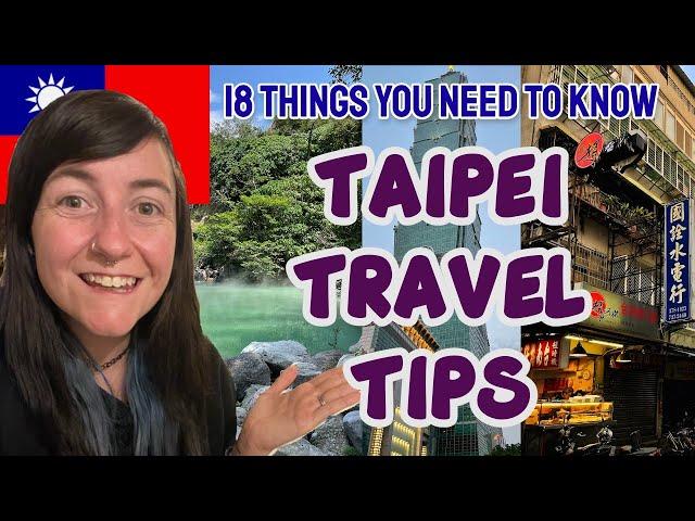 Top 18 things you NEED to before you go to Taipei  Taiwan Travel Tips 2023 ️ First Time Guide 