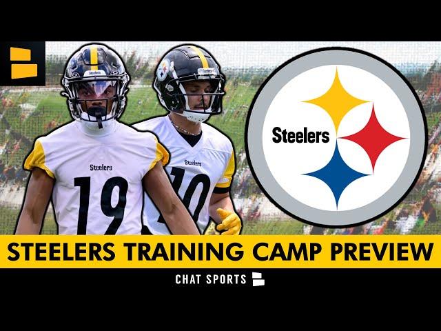Steelers Training Camp Preview: Top 4 Position Battles To Keep Your Eye On | Who Will Be WR2?