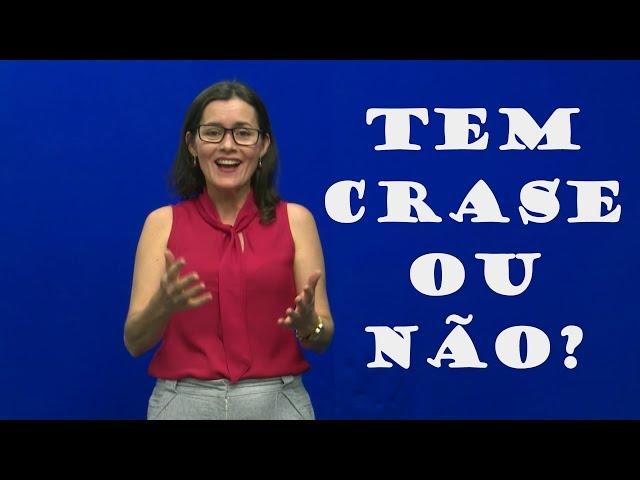 O uso da crase: regra geral | Professora Ada Brasileiro