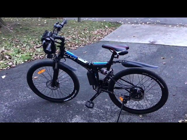 Vivi Electric Bike Folding Electric Mountain Bike for Adults Review