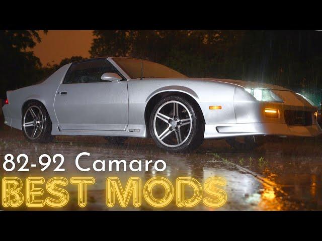 All the Mods I did to my Third Gen Camaro