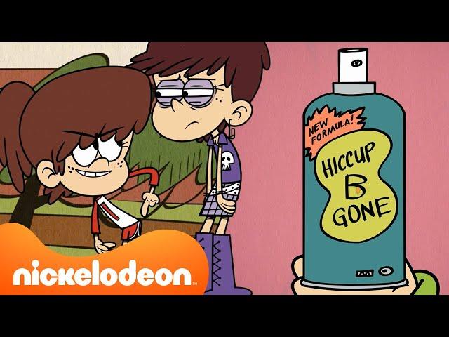 Can Luna Get Rid of the Hiccups Before Her Gig?! | The Loud house | Nickelodeon UK