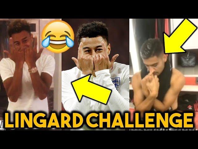 Jesse Lingard Challenge/Celebration (JLingz) & Other Funny Moments Ft Pogba, Rashford, Dele Alli