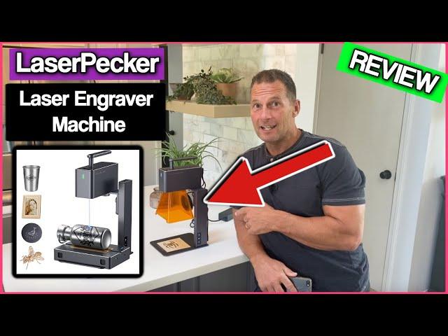 LaserPecker Laser Engraver Machine REVIEW | Laser Engraver Cutter Handheld