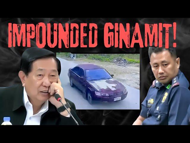 IMPOUNDED na SASAKYAN GINAMIT sa KRIMEN ng mga PULIS