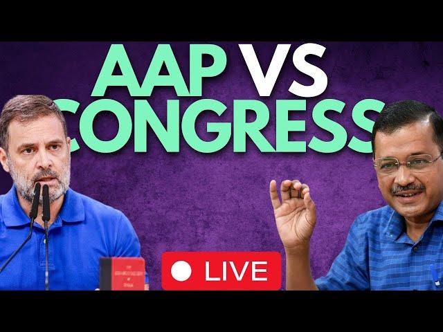 LIVE | Arvind Kejriwal Vs Rahul Gandhi As AAP Seeks Congress Expulsion From INDIA Bloc | Delhi Polls