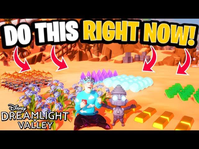 DUPLICATE Item TRICK! Gems, Ingots, Flowers & MORE! (Time Saver Tip) Dreamlight Valley