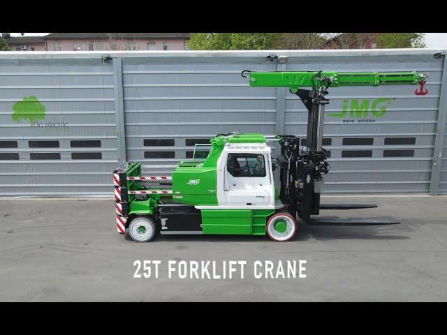 JMG MC250.09FL - 25T / 55,000LBS Forklift Crane - Official Video