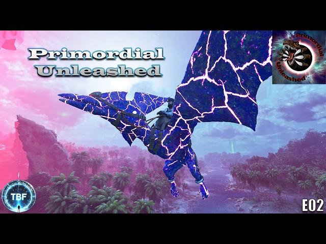 Fastest Ptera ever - GDG & Nanoh mod starter stuff! Primordial Unleashed - Ark Survival Ascended E02